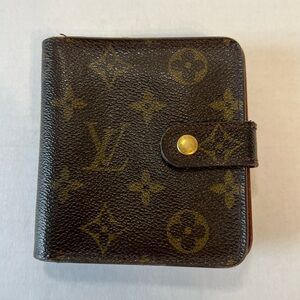 Authentic Vintage Louis Vuitton Monogram Zippy Compact Wallet‎